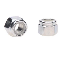 LOCKNUT 3/8-16 NYLN INSRT, ZINC PLAT