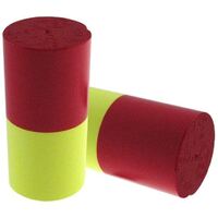 Vise Dual Urethane Easy Slug Red/Neon Yellow