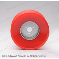 V WHEEL RED TEXTURED