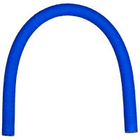 One Piece Blue Rail - Ball Track AV #6.1, 6.14